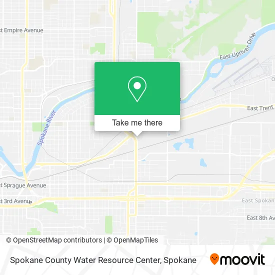 Spokane County Water Resource Center map
