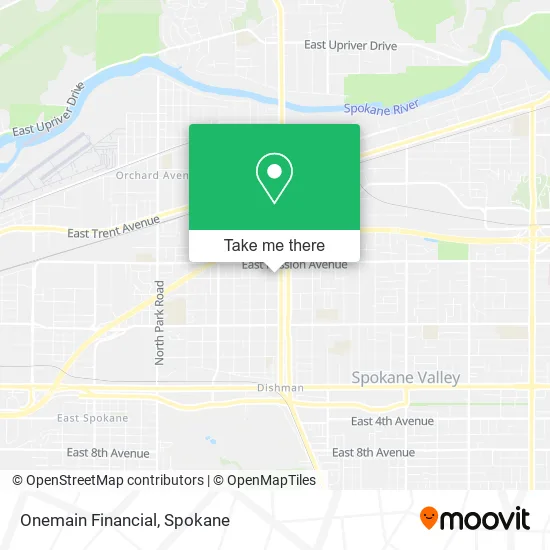 Mapa de Onemain Financial