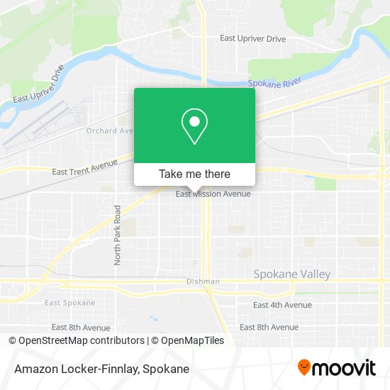 Amazon Locker-Finnlay map