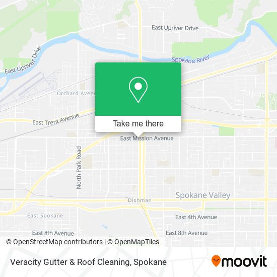 Veracity Gutter & Roof Cleaning map