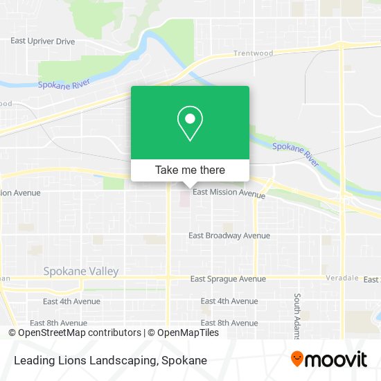 Leading Lions Landscaping map