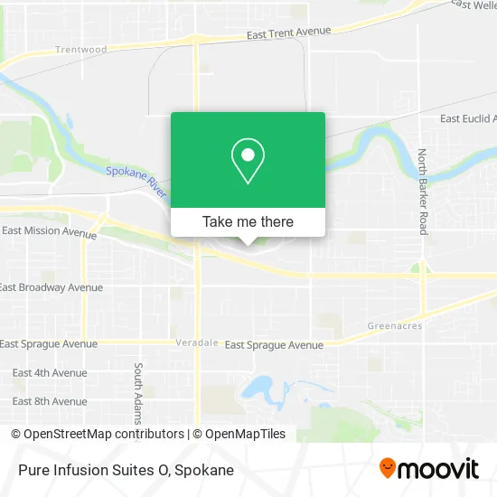 Mapa de Pure Infusion Suites O