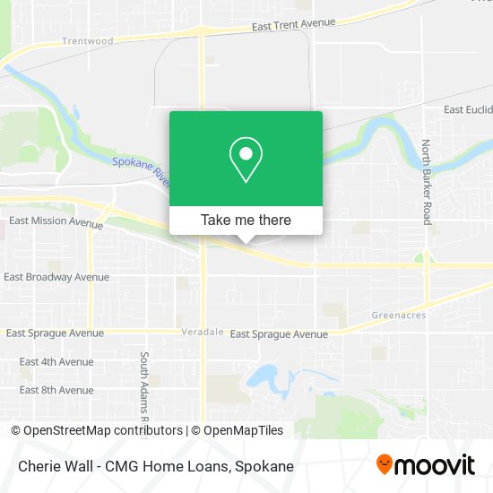 Mapa de Cherie Wall - CMG Home Loans