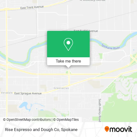 Mapa de Rise Espresso and Dough Co