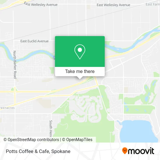 Potts Coffee & Cafe map