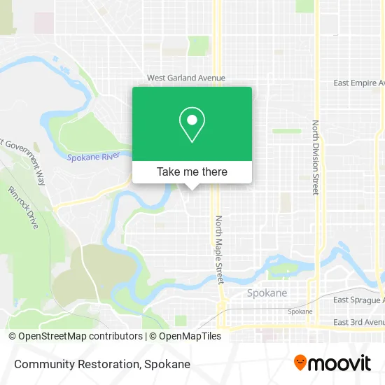 Mapa de Community Restoration