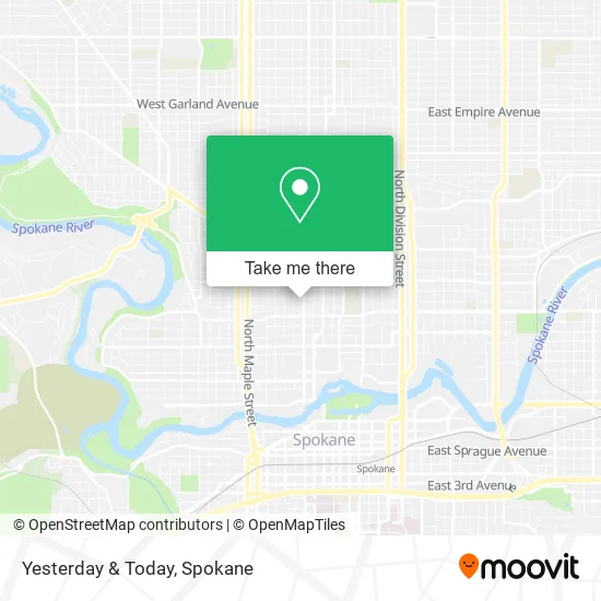 Mapa de Yesterday & Today