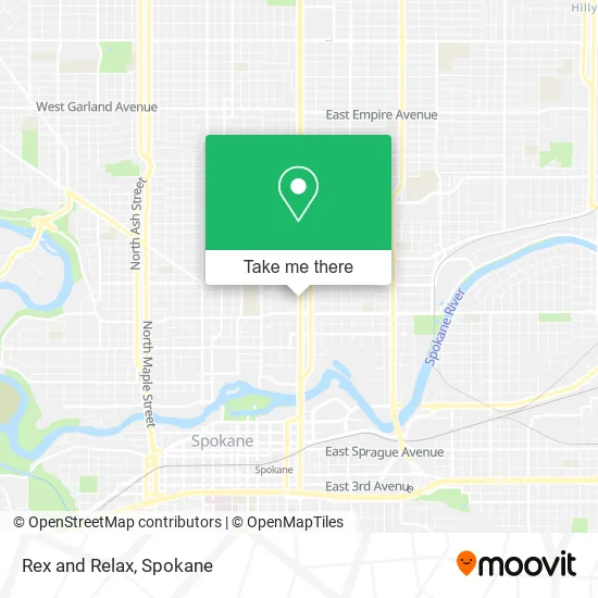 Rex and Relax map