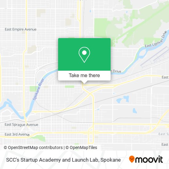 Mapa de SCC's Startup Academy and Launch Lab