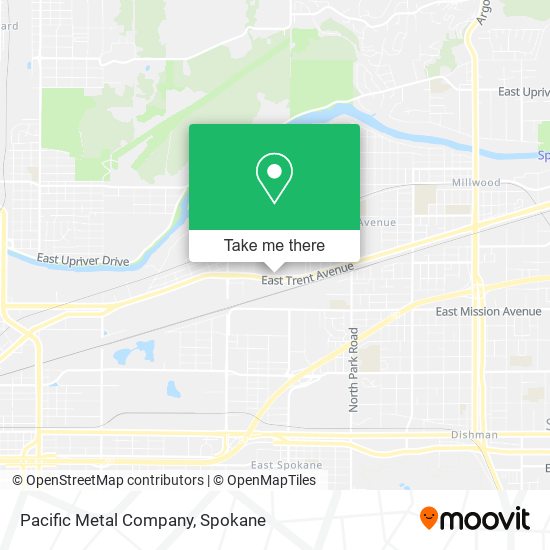 Pacific Metal Company map