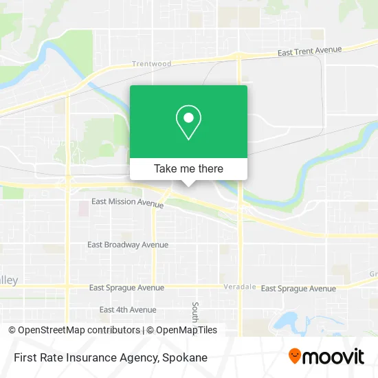 First Rate Insurance Agency map