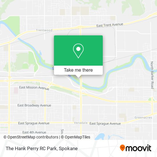 The Hank Perry RC Park map