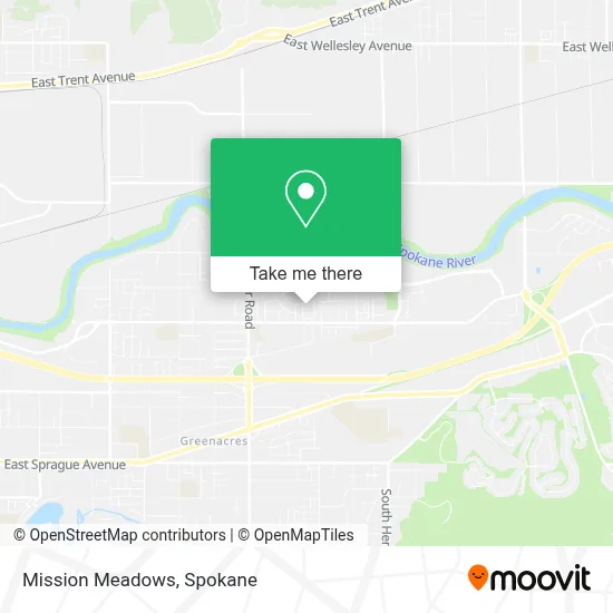 Mission Meadows map
