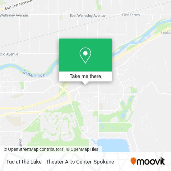 Mapa de Tac at the Lake - Theater Arts Center
