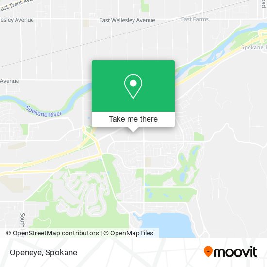 Mapa de Openeye
