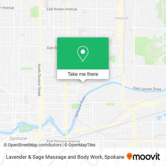 Mapa de Lavender & Sage Massage and Body Work