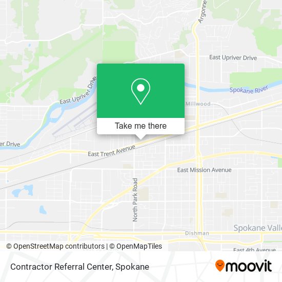 Mapa de Contractor Referral Center