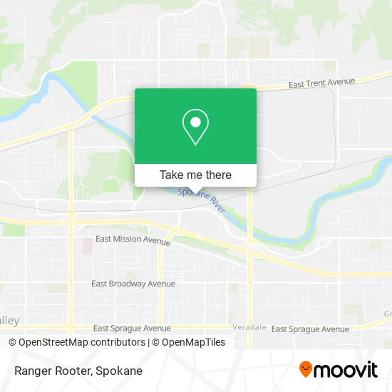 Ranger Rooter map