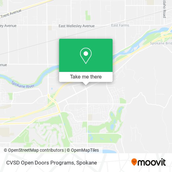 CVSD Open Doors Programs map