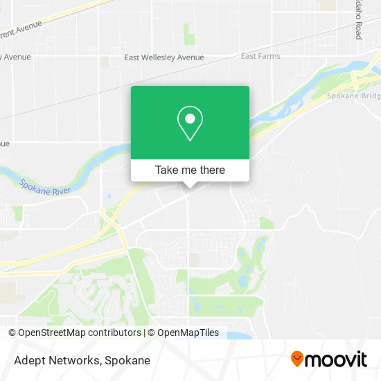 Mapa de Adept Networks