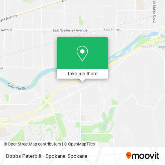 Mapa de Dobbs Peterbilt - Spokane