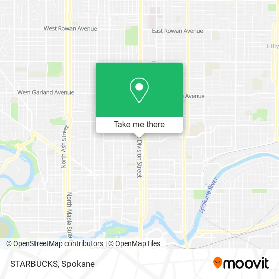 STARBUCKS map