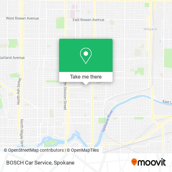 BOSCH Car Service map