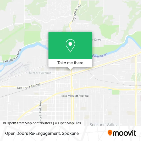 Open Doors Re-Engagement map