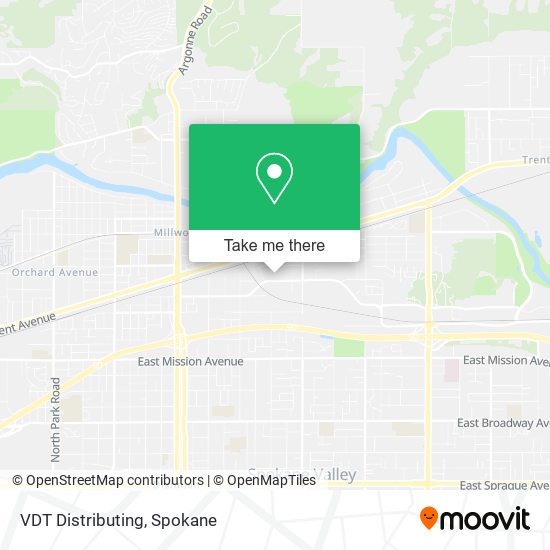 Mapa de VDT Distributing