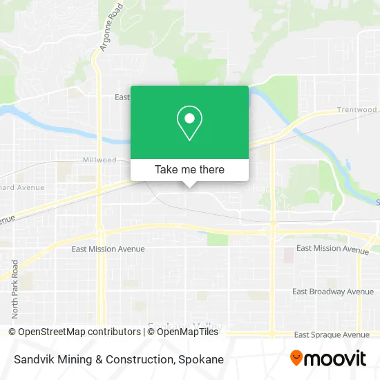 Sandvik Mining & Construction map