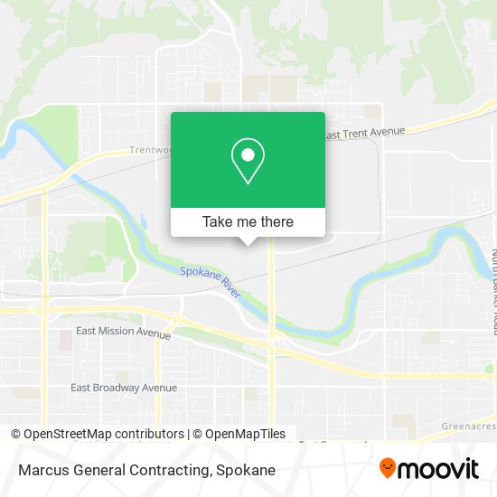 Marcus General Contracting map