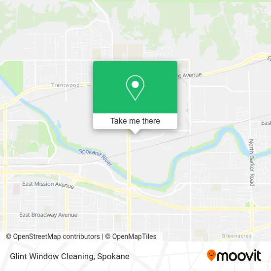 Glint Window Cleaning map