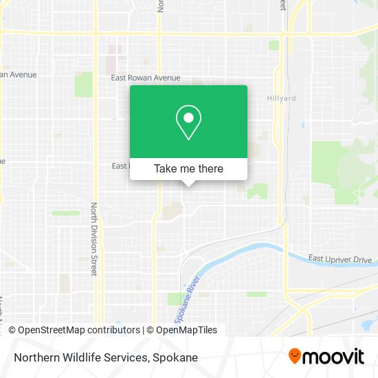 Northern Wildlife Services map