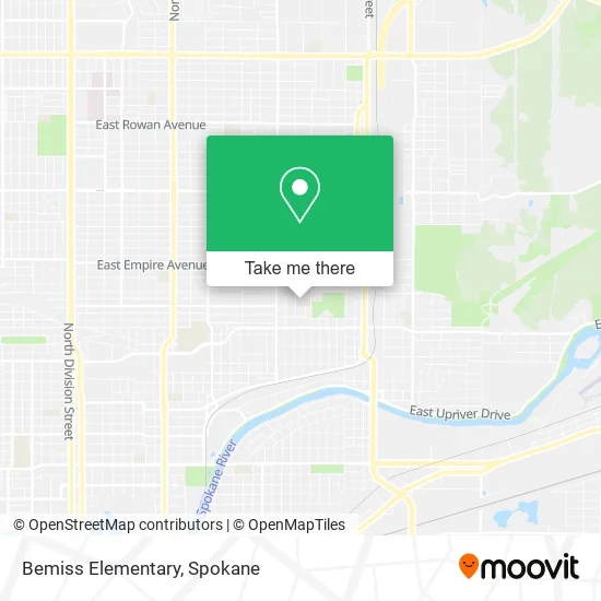 Bemiss Elementary map