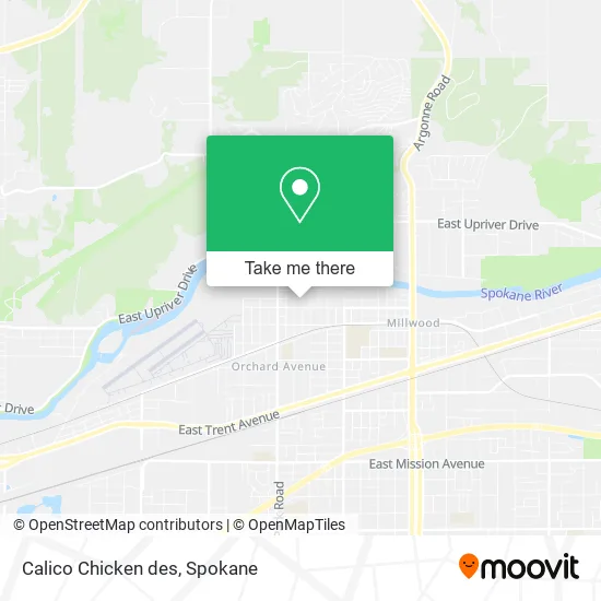 Calico Chicken des map