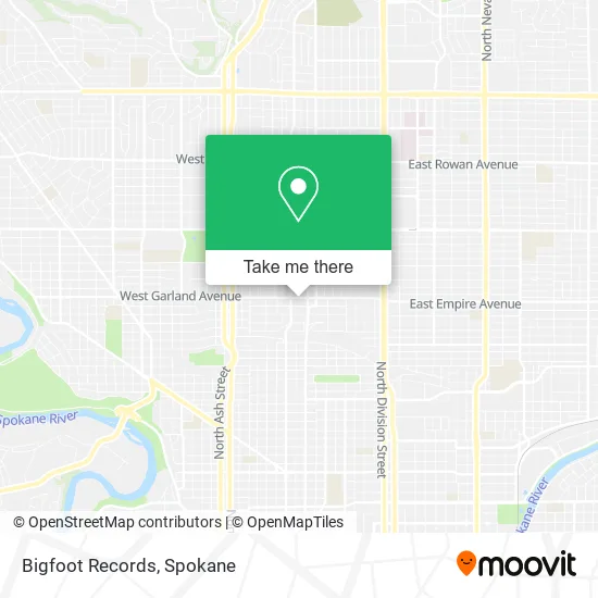 Mapa de Bigfoot Records