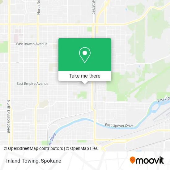 Inland Towing map