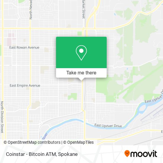 Coinstar - Bitcoin ATM map