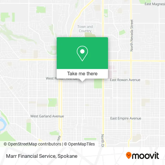 Marr Financial Service map