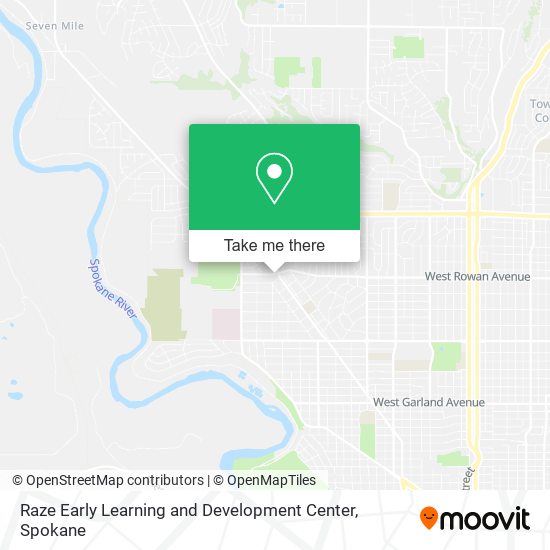 Raze Early Learning and Development Center map