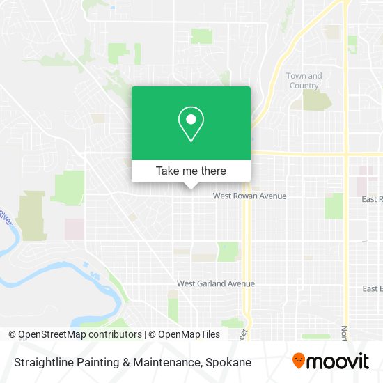 Straightline Painting & Maintenance map