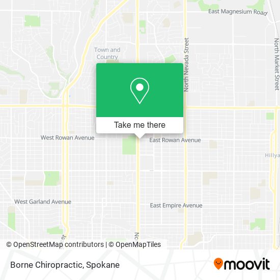 Mapa de Borne Chiropractic