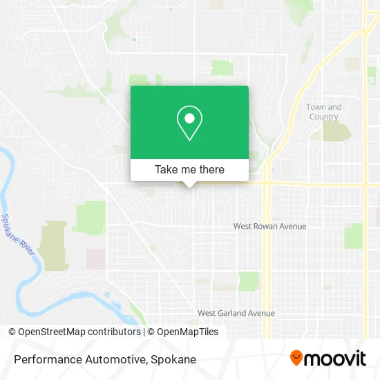 Mapa de Performance Automotive