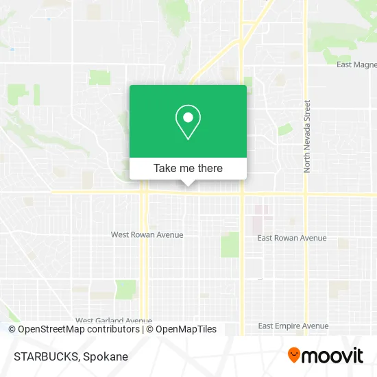 STARBUCKS map