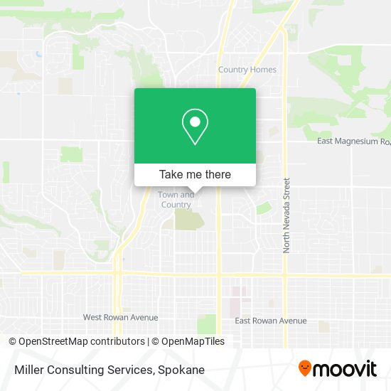 Miller Consulting Services map