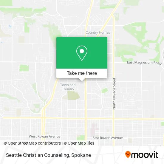 Seattle Christian Counseling map