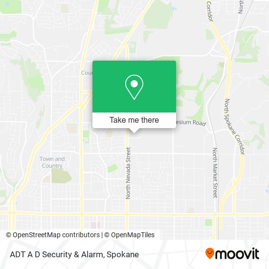 ADT A D Security & Alarm map