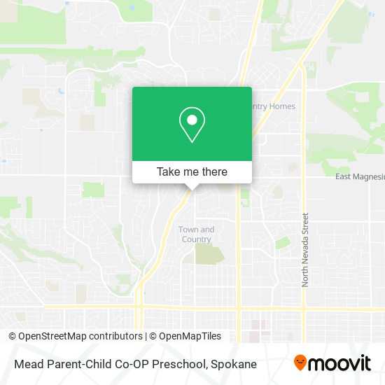 Mead Parent-Child Co-OP Preschool map