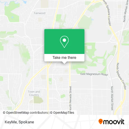 KeyMe map