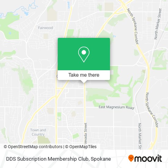 DDS Subscription Membership Club map